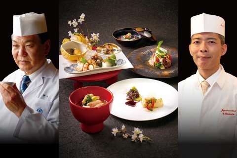 ＜ホテルグランヴィア大阪主催 能登復興支援＞美食と美酒で能登を巡る、一夜限りのコラボレーションディナー「加賀屋」×「大阪 浮橋」のプレミアム会席　～加賀屋総料理長「宇小」と大阪 浮橋料理長「山田」による夢の饗宴～