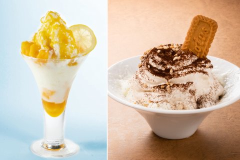 夏の暑さを癒す、爽やかな味わいのひんやりスイーツ「マンゴー＆レモンのかき氷」が7月に新登場！ 「エスプレッソのかき氷」も好評販売中