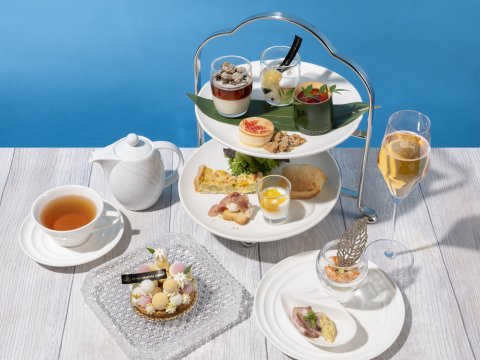 ひんやり爽やかな夏スイーツでリフレッシュ！フルーツアイスやプリンなど多彩な味わい 「アフタヌーンティーセット～涼～」を販売