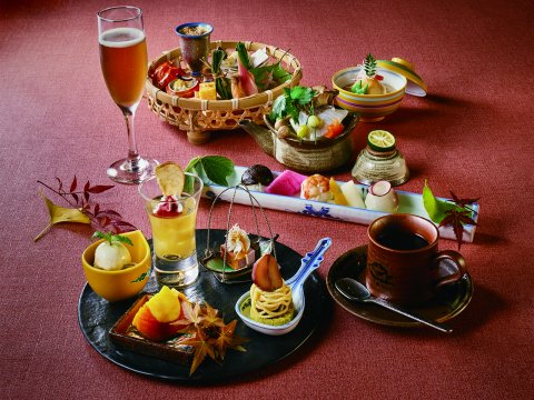 旬の味覚が勢揃い！秋を感じる和風アフタヌーンティーセット「和のスイーツ八寸～秋びより～」販売開始