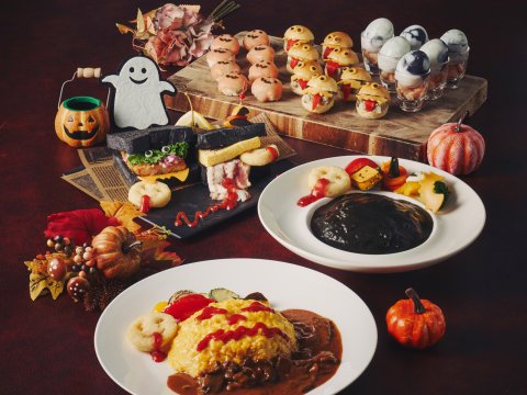 不気味可愛くて、美味しい！モンスターモチーフのお料理でハロウィン気分を盛り上げる♪「アブのカジュアルハロウィンランチ」