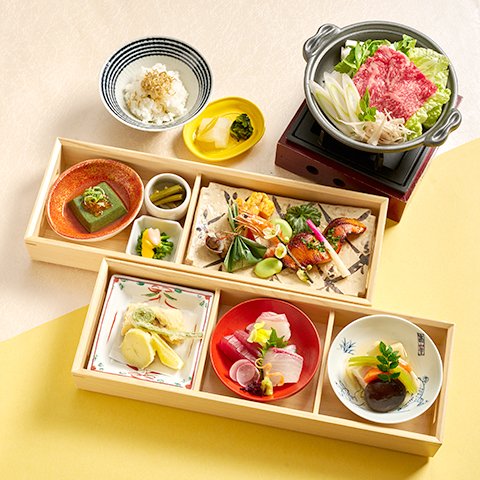なにわ食彩「しずく」［4～6月のおすすめ］二段重野点～彩膳（いろどり