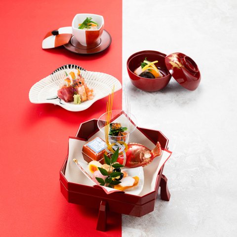 ホテル開業40周年＆5周年の記念フェア第2弾！ハレの日を演出する華やかなお料理をご用意「春のお祝いを彩る紅白（あかしろ）」レストランフェア