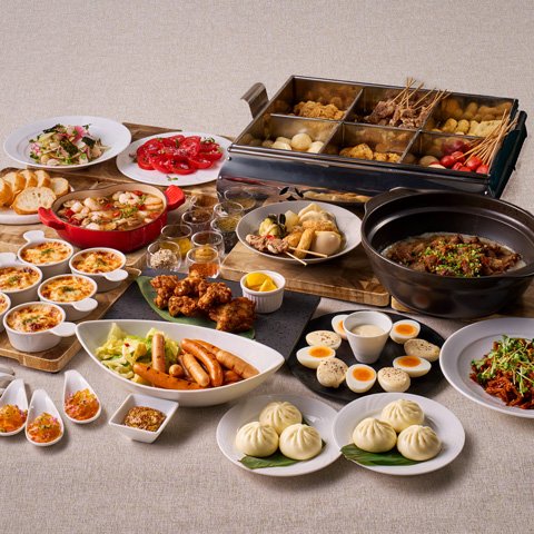 スカイダイニング「アブ」駅上HOTEL de 冬のあったか料理とビアホール