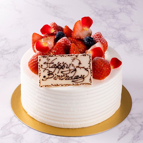 【ご予約制】ホテルグランヴィア大阪特製アニバ―サリーケーキ（生クリーム）