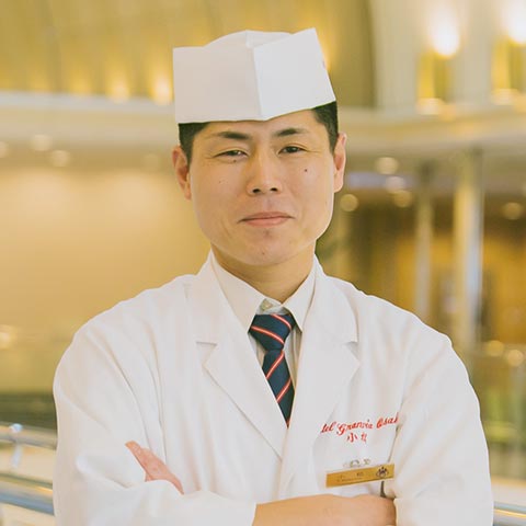 宴会和食料理長 小松 剛士(こまつ つよし)