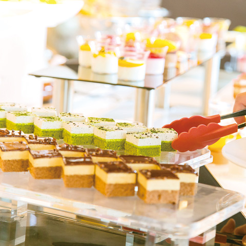 スイーツも食べ放題♪