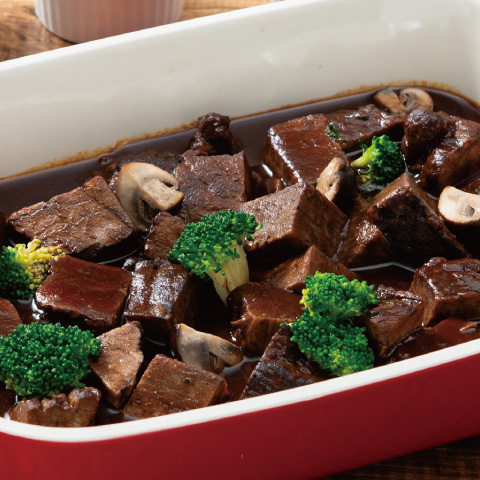 ［ディナー限定］国産牛肉の赤ワイン煮込み 