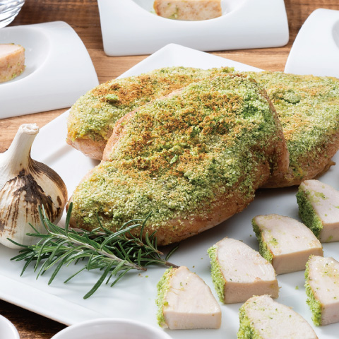 ［ランチ・ディナー共通］&lt;br&gt;鶏むね肉の香草パン粉焼き