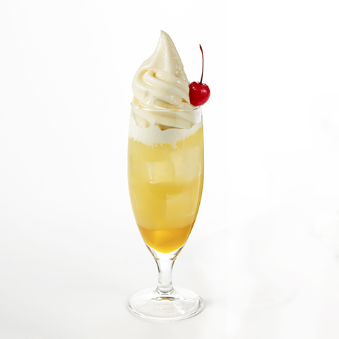 ［8月］ひまわり色のクリームソーダ