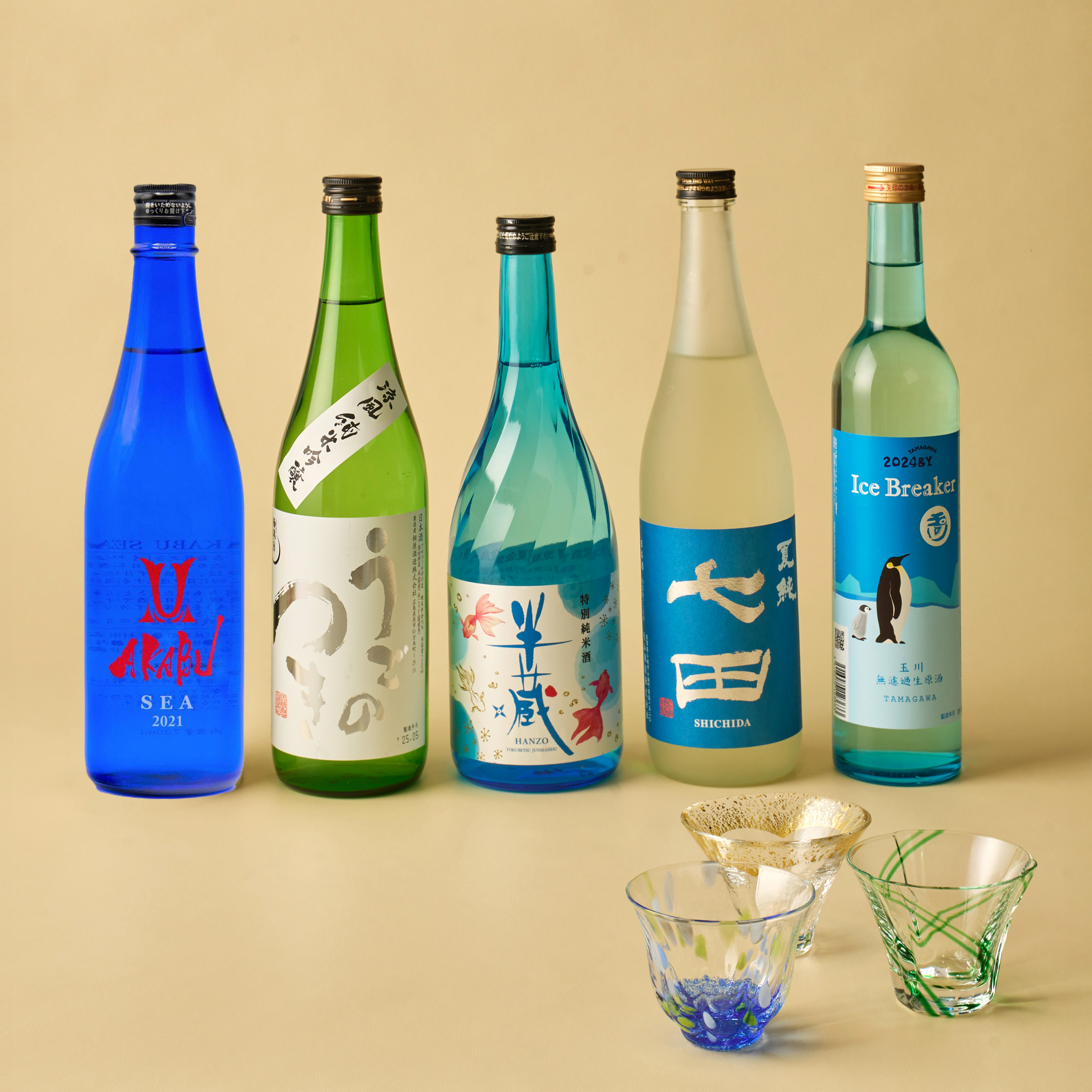 夏の利き酒セット