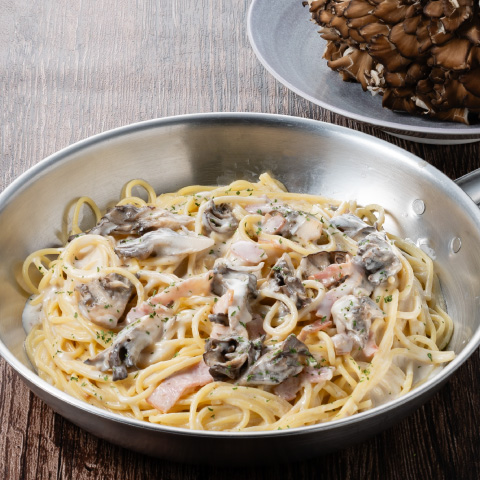 ［ランチ・ディナー限定］大黒舞茸とベーコンのパスタ