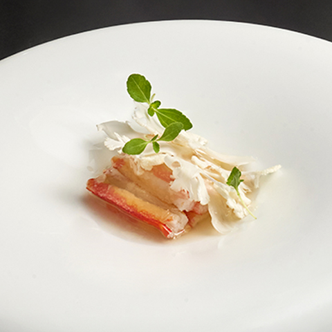 2月|蟹のパルフェ仕立て