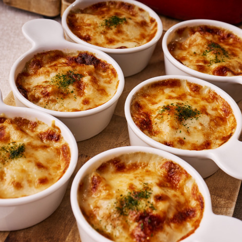 魚介のミニグラタン