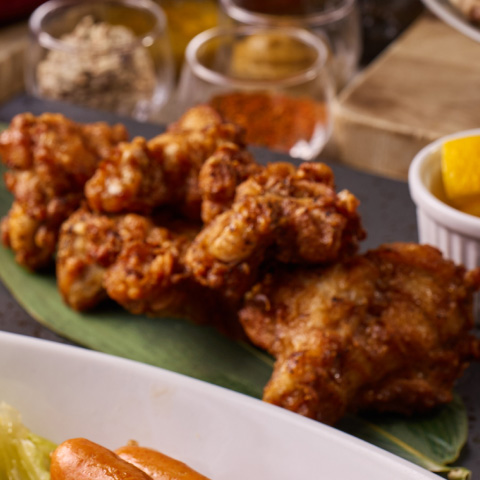 手羽元の黒胡椒焼き