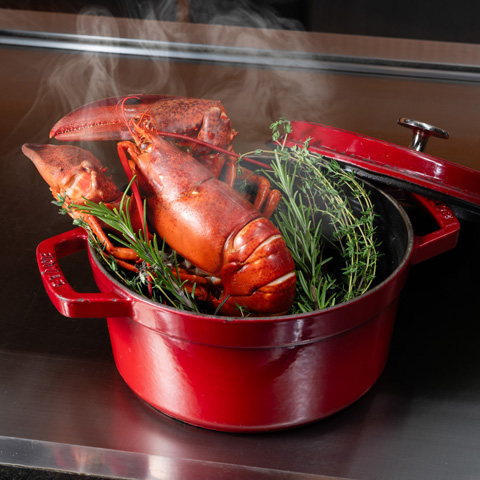 活 オマール海老 ココット焼き