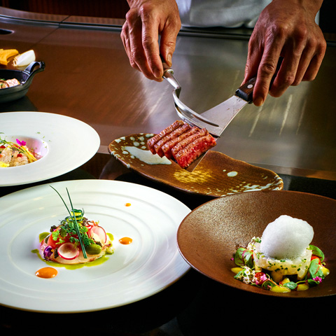 19階 鉄板焼「季流」<br>鉄板焼コース