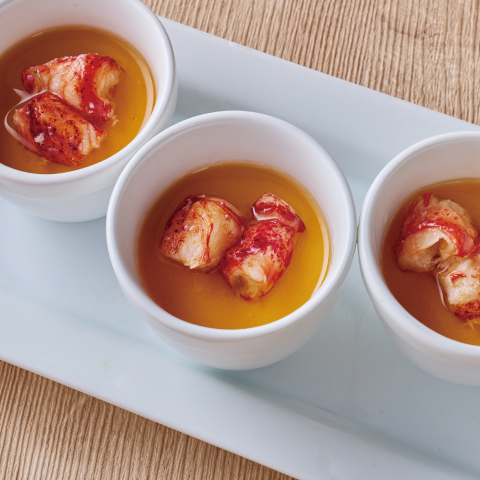 オマール海老と雲丹のロワイヤル