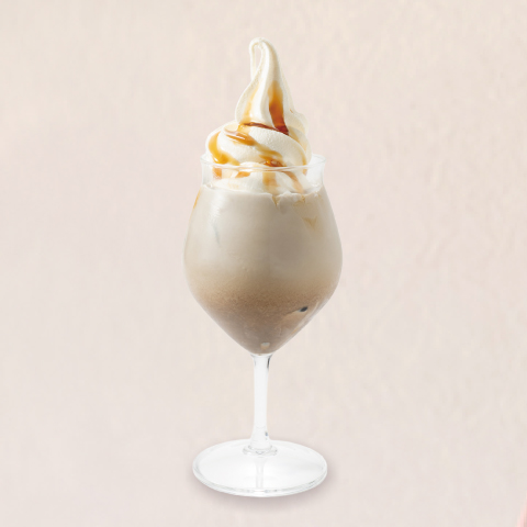 ［9月］ほうじ茶ラテフロート