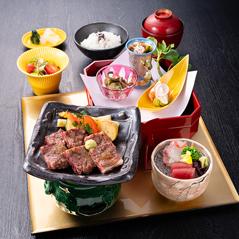 ステーキ膳「浪速」(なにわ):¥7,280