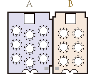 正餐形式（着席スタイル）