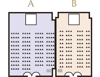 シアター形式（イスのみ）